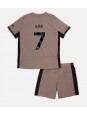 Billige Tottenham Hotspur Son Heung-min #7 Tredjedraktsett Barn 2023-24 Kortermet (+ Korte bukser)
